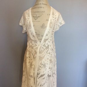 All Lace Cardigan, Cross-Over - Beautiful!